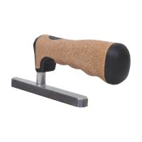TOPTRADE hladítko nerezové, s EKO rukojetí, zub 6 mm, 270 x 130 mm, profi (2)