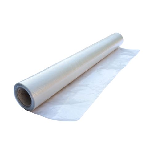 TOPTRADE fólie stavební, polorukáv, 180 mu, 2 x 50 m, váha 16,5 kg, LDPE