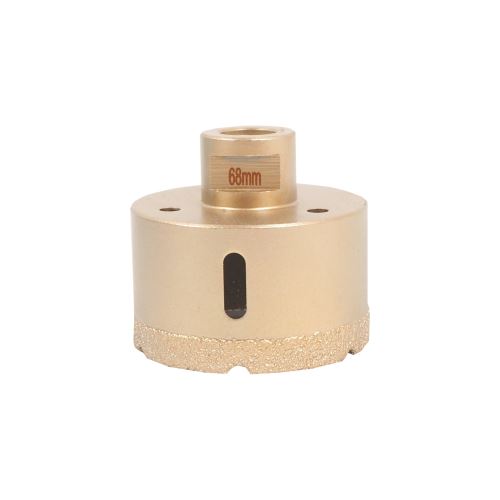 TOPTRADE korunka vykružovací, diamantová, M14, O 68 mm